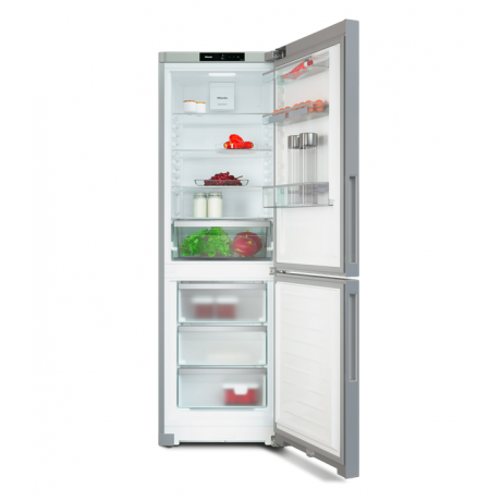 MIELE KFN 4375 BD Ελεύθερος Ψυγειοκαταψύκτης 185cm Ασημί